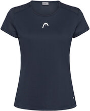 Tie-Break T-Shirt Women T-shirts & Tops Short-sleeved Marineblå Head*Betinget Tilbud