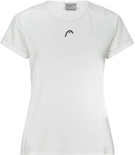 Tie-Break T-Shirt Women T-shirts & Tops Short-sleeved Hvit Head*Betinget Tilbud