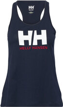 W Hh Logo Singlet T-shirts & Tops Sleeveless Blå Helly Hansen*Betinget Tilbud