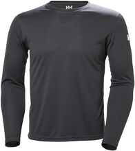 Hh Tech Crew Ls Sport T-shirts Long-sleeved Black Helly Hansen