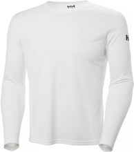 Hh Tech Crew Ls Sport T-shirts Long-sleeved White Helly Hansen
