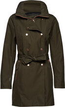 W Welsey Ii Trench Trench Coat Kåpe Grønn Helly Hansen*Betinget Tilbud