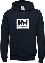 Hh Box Hoodie Hettegenser Genser Blå Helly Hansen*Betinget Tilbud