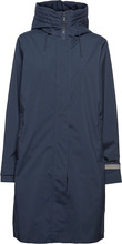 W Victoria Spring Co Outerwear Rainwear Rain Coats Blå Helly Hansen*Betinget Tilbud