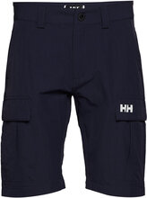 Hh Qd Cargo Shorts Sport Shorts Cargo Shorts Blue Helly Hansen