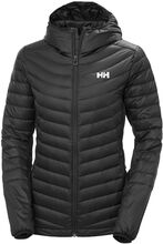 W Verglas Hood Down Hybrid Ins Sport Jackets Padded Jacket Black Helly Hansen