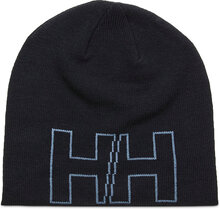 K Outline Beanie Accessories Headwear Hats Beanies Blå Helly Hansen*Betinget Tilbud