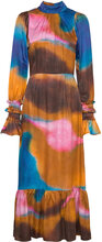 Alina Dress Maxiklänning Festklänning Blue Helmstedt