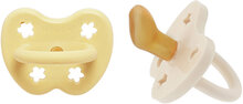 Two-Pack Orthodontic Pacifier 3-36 Months Baby & Maternity Pacifiers & Accessories Pacifiers Gul HEVEA*Betinget Tilbud