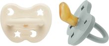 Two-Pack Orthodontic Pacifier 3-36 Months Baby & Maternity Pacifiers & Accessories Pacifiers Multi/patterned HEVEA
