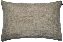 Hannelin Cushioncover Home Textiles Cushions & Blankets Cushion Covers Khaki Green Himla