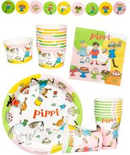 Pippi Party Pack Small Home Kids Decor Party Supplies Multi/patterned Joker