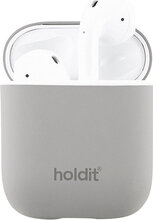 Silic Case Airpods Mobilaccessoarer-covers Airpods Cases Grey Holdit