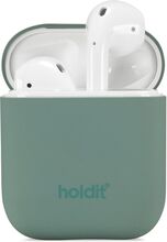 Silic Case Airpods Mobilaccessoarer-covers Airpods Cases Green Holdit