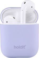 Silic Case Airpods Mobilaccessoarer-covers Airpods Cases Purple Holdit
