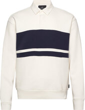 Hco. Guys Sweatshirts Tops Polos Long-sleeved Cream Hollister