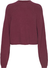 Hco. Girls Sweaters Tops Knitwear Jumpers Burgundy Hollister