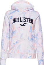 Hco. Girls Sweatshirts Hettegenser Genser Multi/mønstret Hollister*Betinget Tilbud