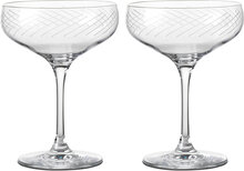 Cabernet Lines Cocktailglas 29 Cl 2 Stk. Home Tableware Glass Cocktail Glass Nude Holmegaard
