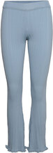 Dahlia Knit Trouser 22-01 Slengbukser Blå HOLZWEILER*Betinget Tilbud