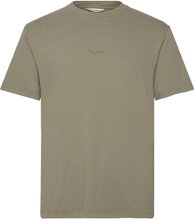 Tucker Oslo Tee Designers T-shirts Short-sleeved Khaki Green HOLZWEILER