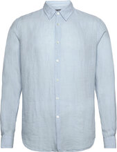 Air Clean Linen Shirt Shirts Linen Shirts Blå Hope*Betinget Tilbud
