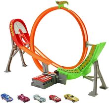 Action Power Shift-Racerbane Toys Toy Cars & Vehicles Race Tracks Multi/patterned Hot Wheels