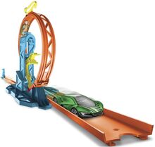 Track Builder Lekekjøretøy Toys Toy Cars & Vehicles Race Tracks Multi/mønstret Hot Wheels*Betinget Tilbud