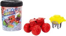 Monster Trucks Color Reveal Water Blaster Assortment Toys Toy Cars & Vehicles Toy Cars Multi/patterned Hot Wheels