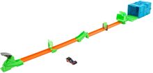Track Builder Toxic Super Jump Toys Toy Cars & Vehicles Race Tracks Multi/patterned Hot Wheels