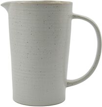 Jug, Pion, Grey/White Home Tableware Jugs & Carafes Water Carafes & Jugs Grey House Doctor