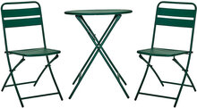 Cafe Set, Hdhelo, Dark Green Home Outdoor Environment Outdoor Stools Green House Doctor