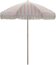 Beach/Garden Umbrella, Umbra, Red/Green Home Outdoor Environment Garden Accessories Red House Doctor