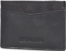 Leather Cardwallet Ryder Accessories Wallets Cardholder Black Howard London