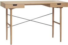 Studio Desk Natural Home Furniture Tables Desks Beige Hübsch