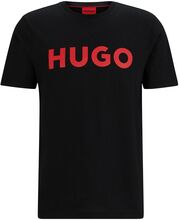 Dulivio T-shirts Short-sleeved Svart HUGO*Betinget Tilbud