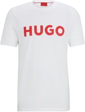 Dulivio T-shirts Short-sleeved Hvit HUGO*Betinget Tilbud