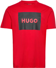 Dulive222 T-shirts Short-sleeved Rød HUGO*Betinget Tilbud