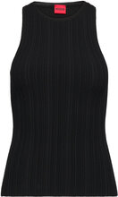 Shariza Tops T-shirts & Tops Sleeveless Black HUGO