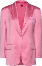 Agura-1_In Blazers Single Breasted Blazers Pink HUGO