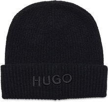 Social_Hat Accessories Headwear Beanies Black HUGO