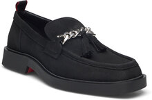 Iker_Mocc_Sdts Designers Loafers Black HUGO