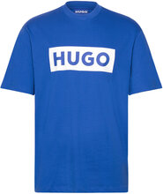 Nico Tops T-shirts Short-sleeved Blue HUGO BLUE