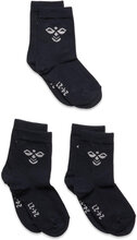 Sutton 3-Pack Sock Socks & Tights Socks Blå Hummel*Betinget Tilbud