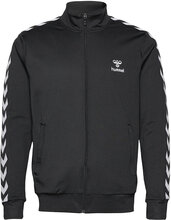 Hmlnathan 2.0 Zip Jacket Sport Sweatshirts & Hoodies Sweatshirts Black Hummel
