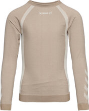 Hmlspin Seamless T-Shirt L/S Sport T-shirts Sports Tops Multi/patterned Hummel