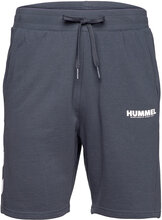 Hmllegacy Shorts Shorts Sweat Shorts Blå Hummel*Betinget Tilbud