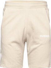 Hmllegacy Shorts Shorts Sweat Shorts Creme Hummel*Betinget Tilbud