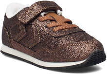 Reflex Glitter Infant Lave Sneakers Brun Hummel*Betinget Tilbud