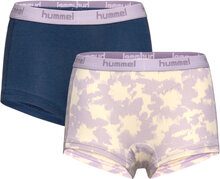 Hmlcarolina Hipsters 2-Pack Night & Underwear Underwear Panties Purple Hummel